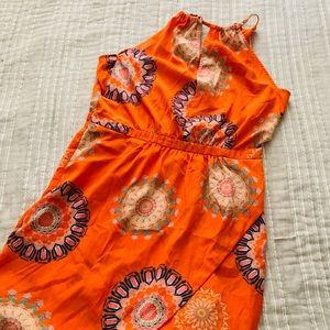 Darling orange dress